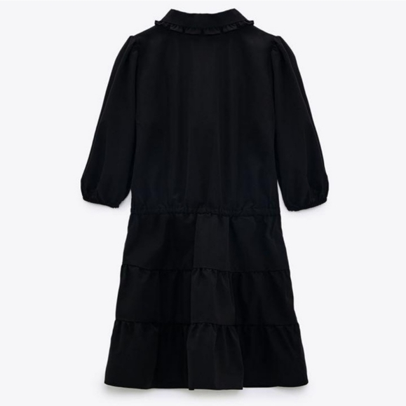 New Zara Poplin Mini Dress - 4387/263 - Picture 9 of 13